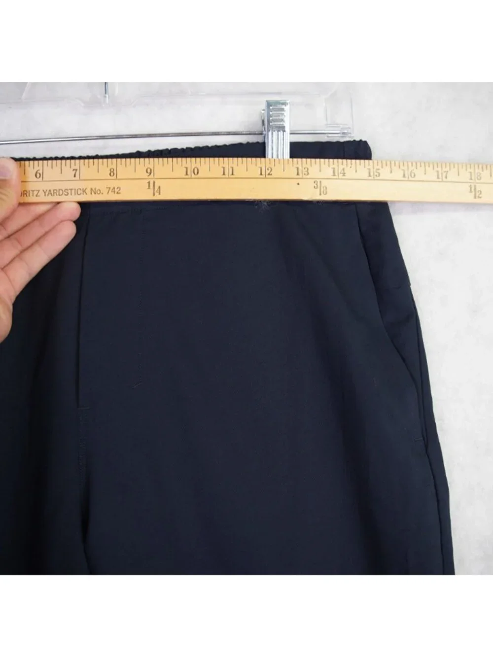 Lululemon Mnes New Venture Trouser Pants Sz Small Navy LM5AKBS Stretch Athletic